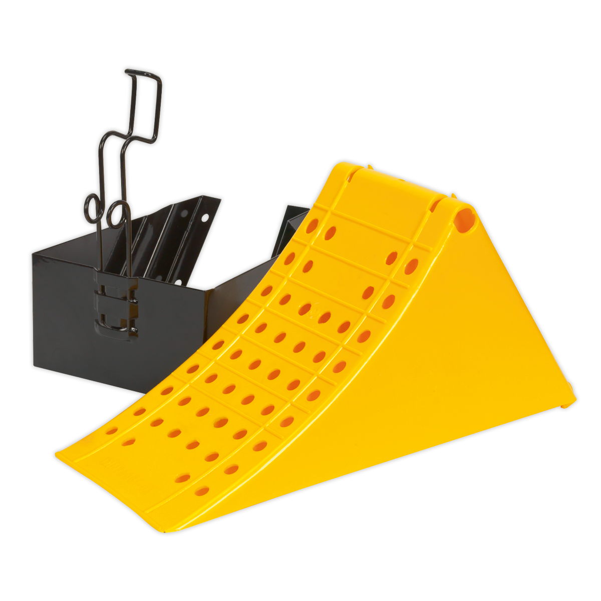 Commercial Wheel Chock with Bracket