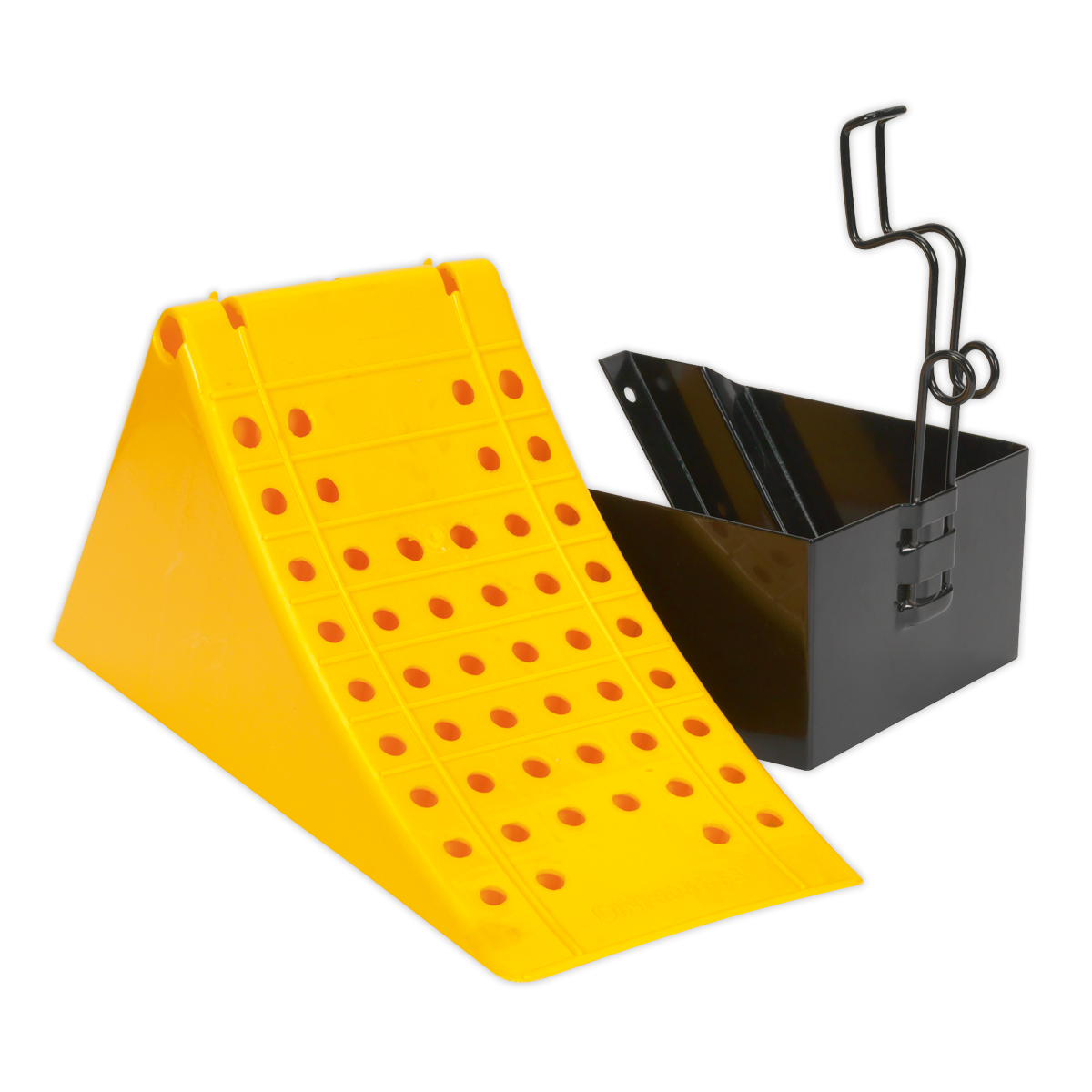 Commercial Wheel Chock with Bracket