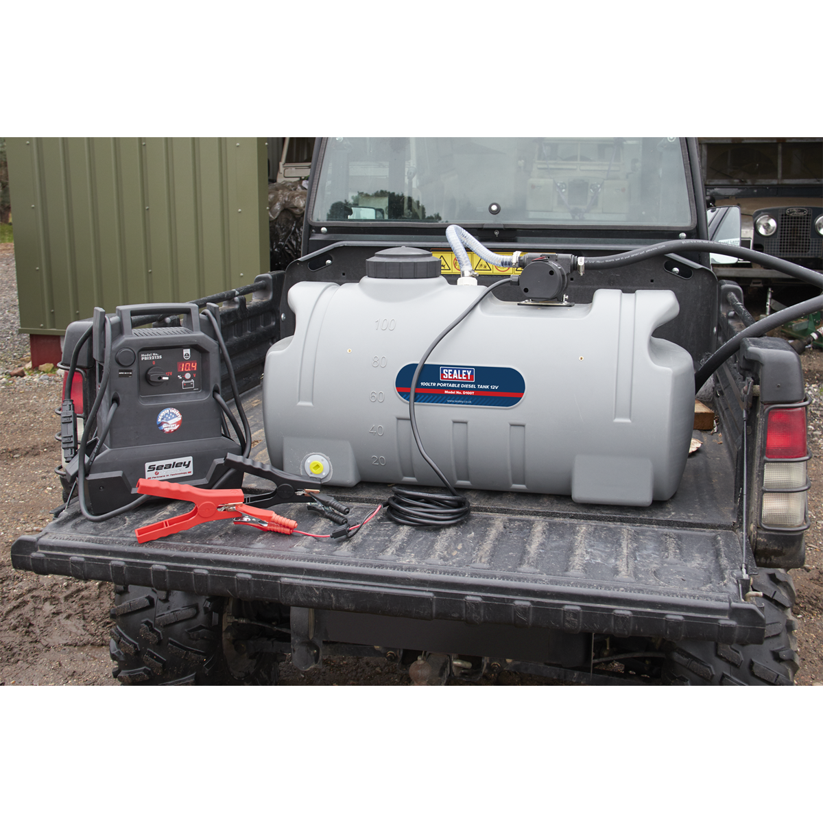 Portable Diesel Tank 100L 12V