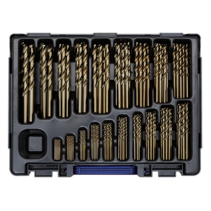 HSS Cobalt Fully Ground Drill Bit Assortment 1-10mm 170pc