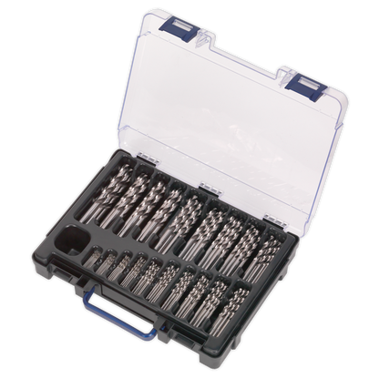 HSS Fully Ground Drill Bit Assortment 1-10mm 170pc