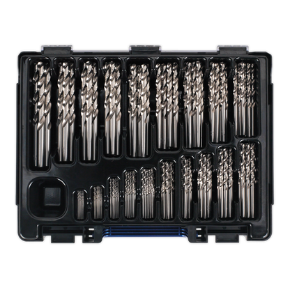 HSS Fully Ground Drill Bit Assortment 1-10mm 170pc