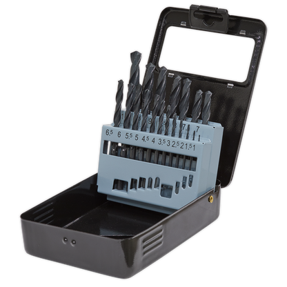 HSS Roll Forged Drill Bit Set 19pc