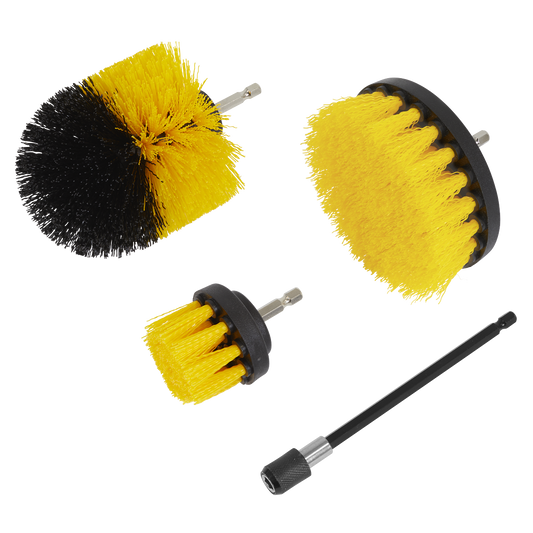 Drill Brush Set 4pc