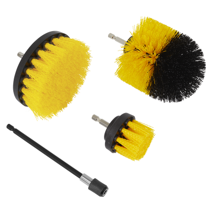 Drill Brush Set 4pc
