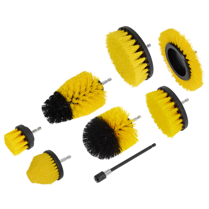 Drill Brush Set 8pc