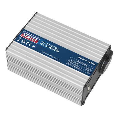 Converter 24V to 12V DC 15A