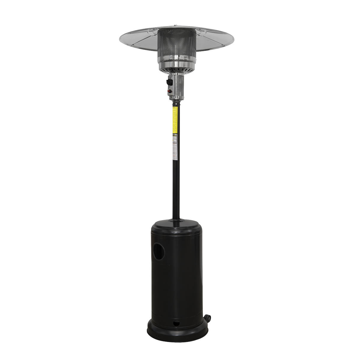 Dellonda Outdoor Garden Gas Patio Heater 13kW Commercial & Domestic Use, Black