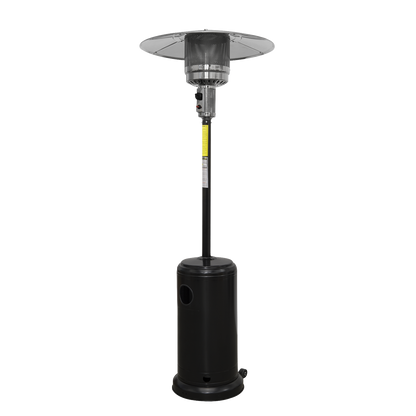 Dellonda Outdoor Garden Gas Patio Heater 13kW Commercial & Domestic Use, Black
