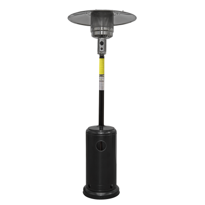 Dellonda Outdoor Garden Gas Patio Heater 13kW Commercial & Domestic Use, Black
