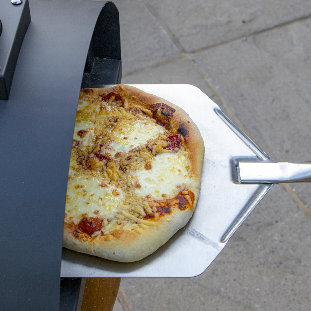 Dellonda Wood-Fired Pizza Oven 14" - Black