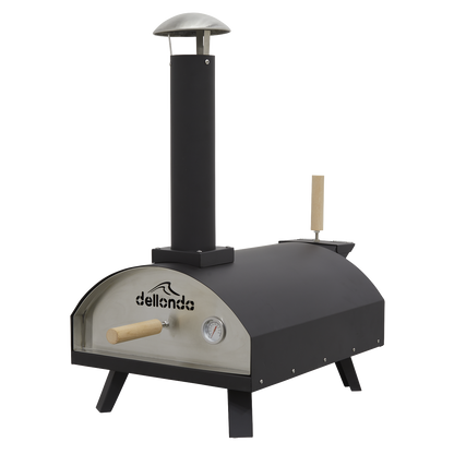 Dellonda Wood-Fired Pizza Oven 14" - Black