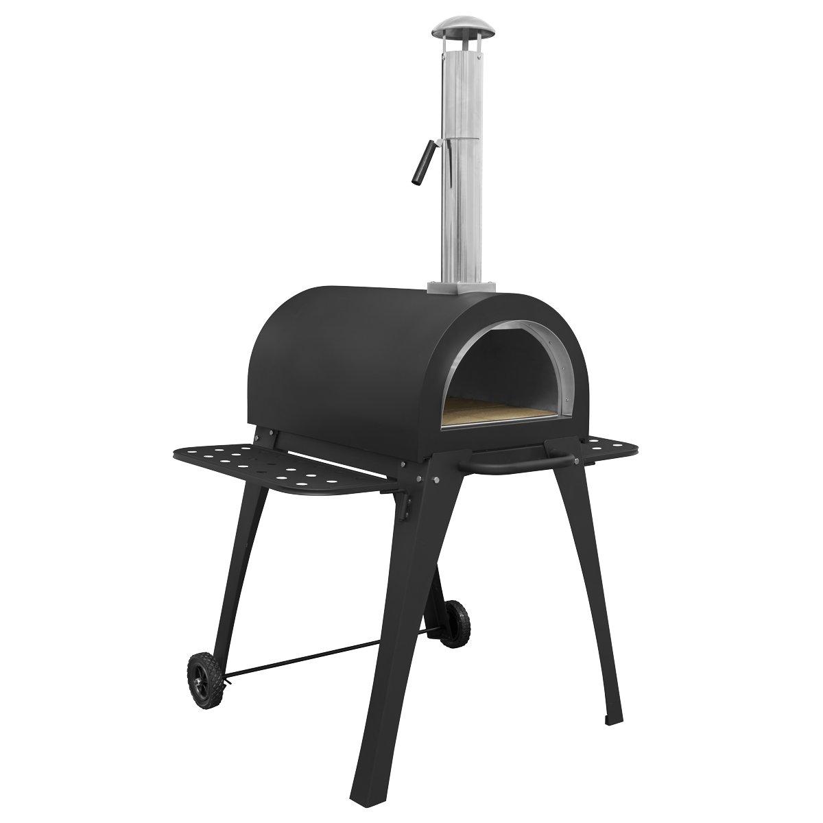 Dellonda Outdoor Wood-Fired Pizza Oven & Smoker