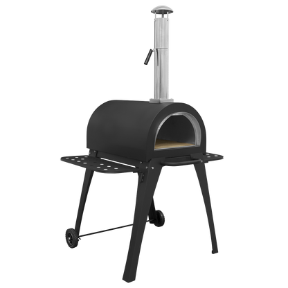 Dellonda Outdoor Wood-Fired Pizza Oven & Smoker