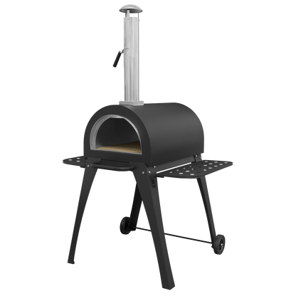Dellonda Outdoor Wood-Fired Pizza Oven & Smoker