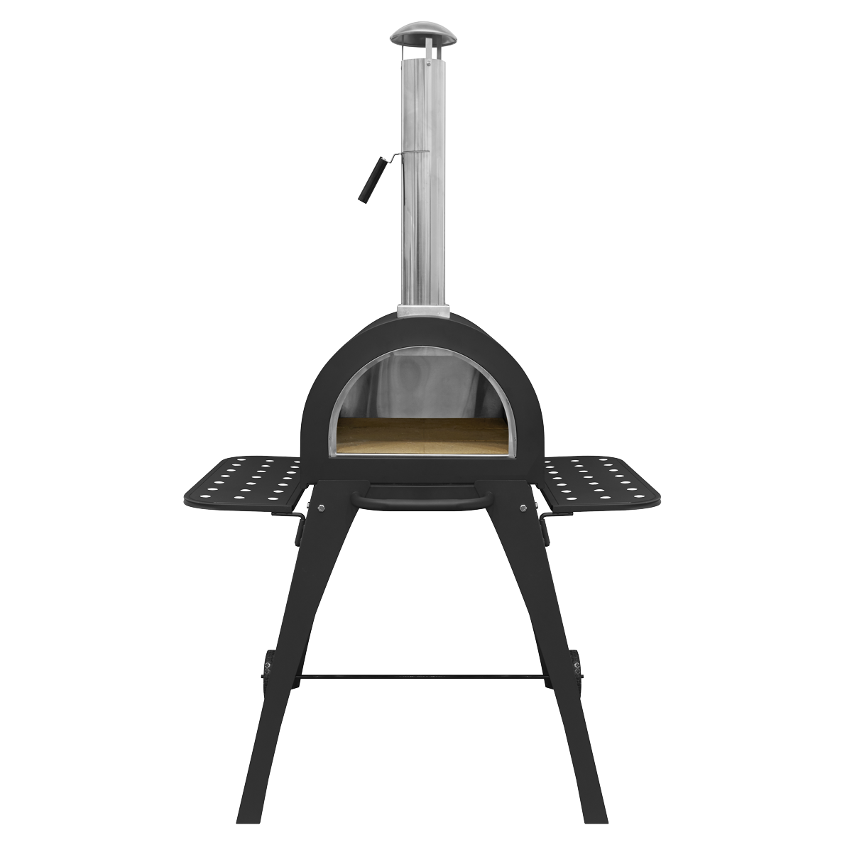 Dellonda Outdoor Wood-Fired Pizza Oven & Smoker
