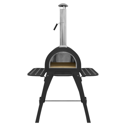 Dellonda Outdoor Wood-Fired Pizza Oven & Smoker