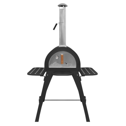 Dellonda Outdoor Wood-Fired Pizza Oven & Smoker