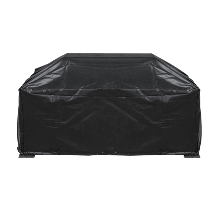 Dellonda Fire Pit, Fireplace, Outdoor Patio Heater PVC Cover, Water-Resistant, Heavy-Duty