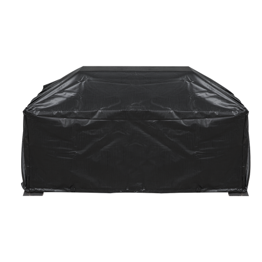 Dellonda Fire Pit, Fireplace, Outdoor Patio Heater PVC Cover, Water-Resistant, Heavy-Duty