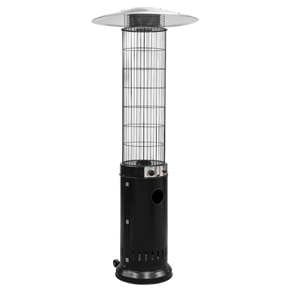 Dellonda Gas Patio Heater 13kW for Commercial & Domestic Use, Black