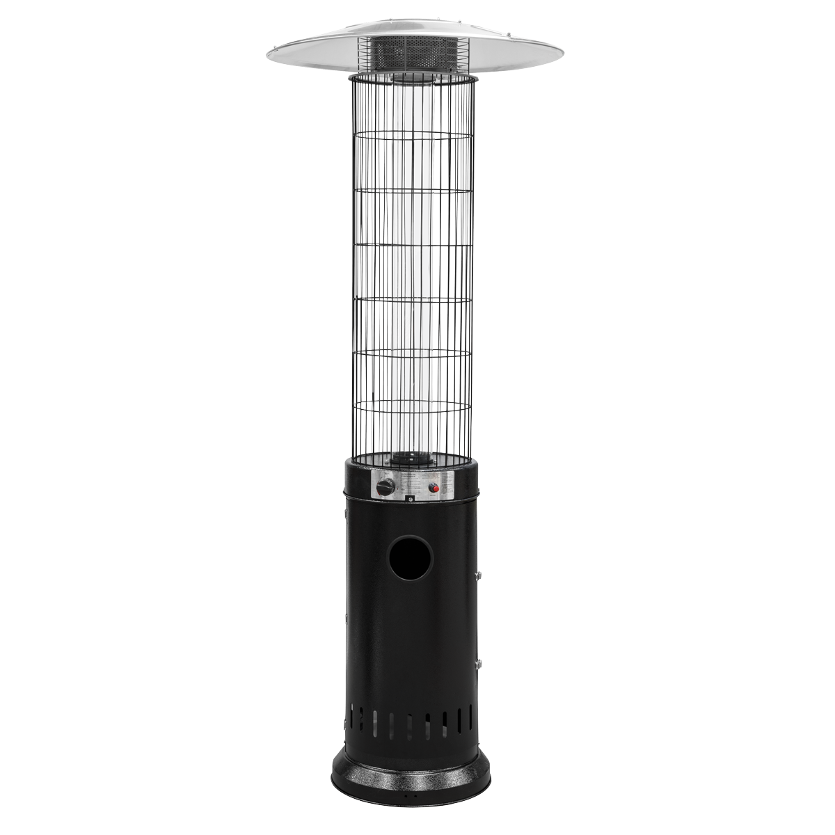 Dellonda Gas Patio Heater 13kW for Commercial & Domestic Use, Black