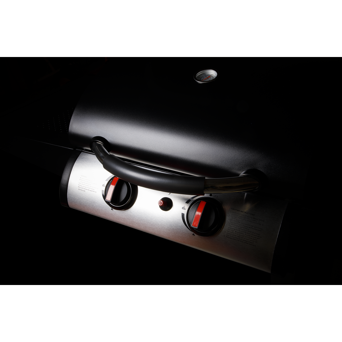 Dellonda 2 Burner Gas BBQ Grill with Piezo Ignition & Thermometer
