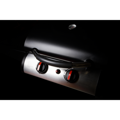 Dellonda 2 Burner Gas BBQ Grill with Piezo Ignition & Thermometer