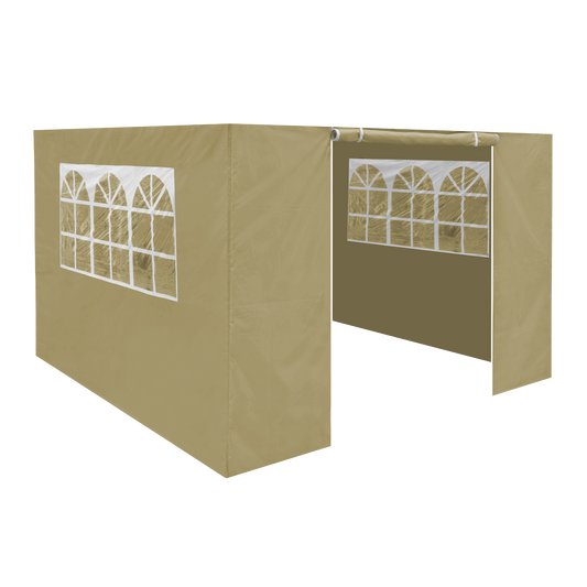 Dellonda Premium Side Walls/Doors/Windows for Gazebo/Marquee