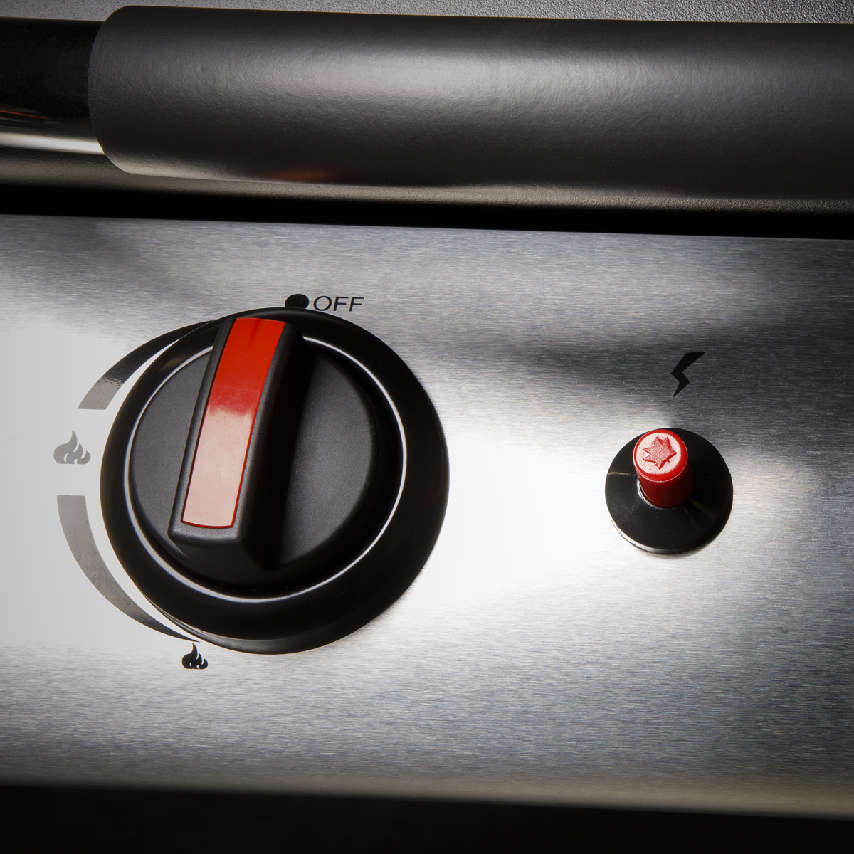 Dellonda 4 Burner Gas BBQ Grill with Piezo Ignition & Thermometer