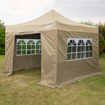 Dellonda Premium Pop-Up Gazebo & Side Walls