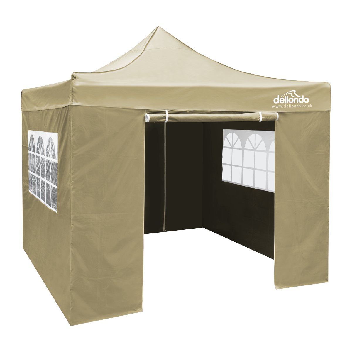 Dellonda Premium Pop-Up Gazebo & Side Walls
