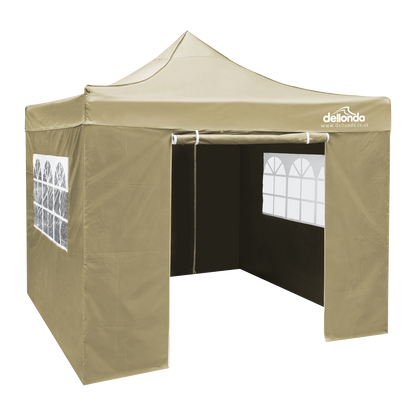 Dellonda Premium Pop-Up Gazebo & Side Walls