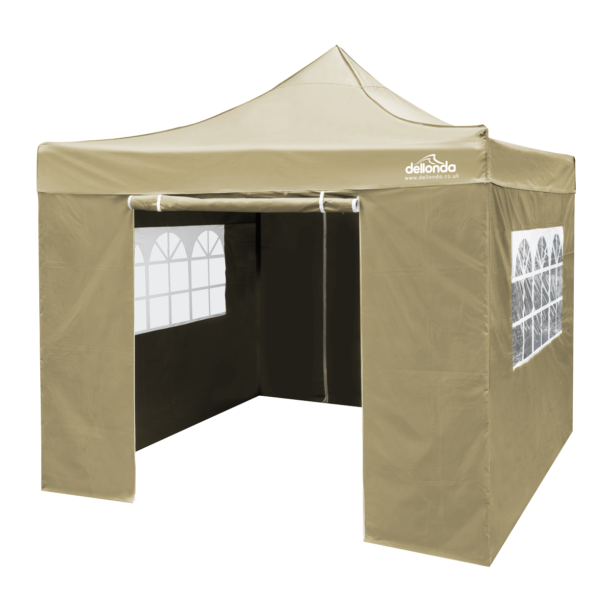 Dellonda Premium Pop-Up Gazebo & Side Walls