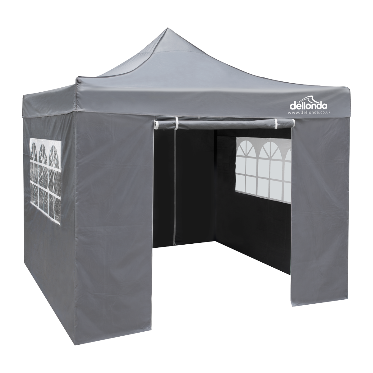 Dellonda Premium Pop-Up Gazebo & Side Walls