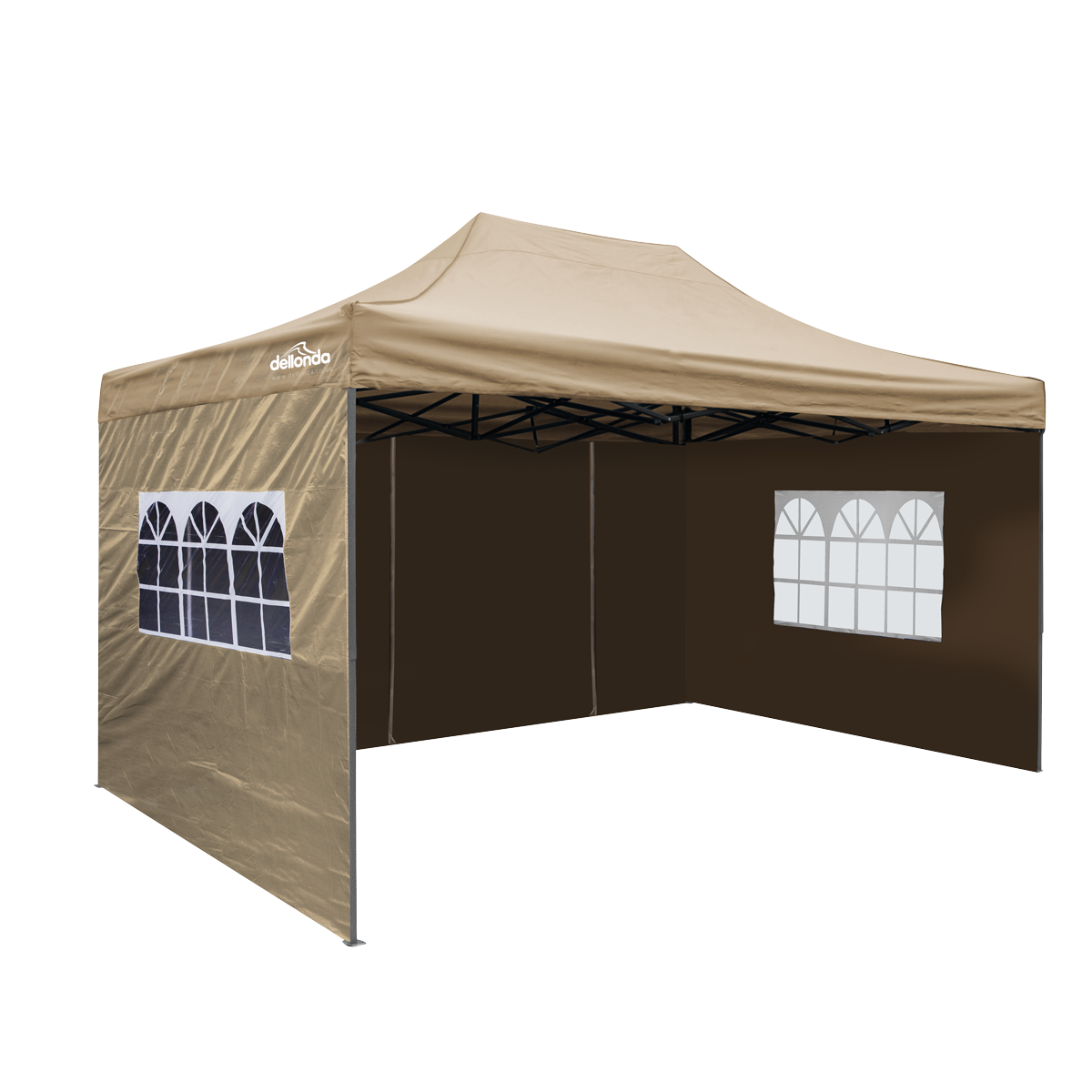 Dellonda Premium Pop-Up Gazebo & Side Walls