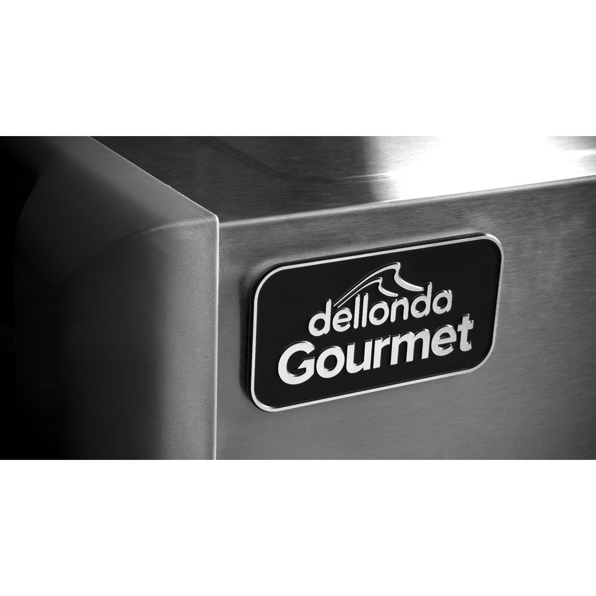 Dellonda 3 Burner Deluxe Gas BBQ Grill with Piezo Ignition & Thermometer - Stainless Steel