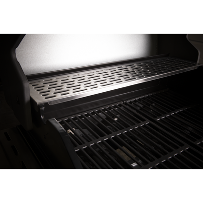 Dellonda 3 Burner Deluxe Gas BBQ Grill with Piezo Ignition & Thermometer - Stainless Steel