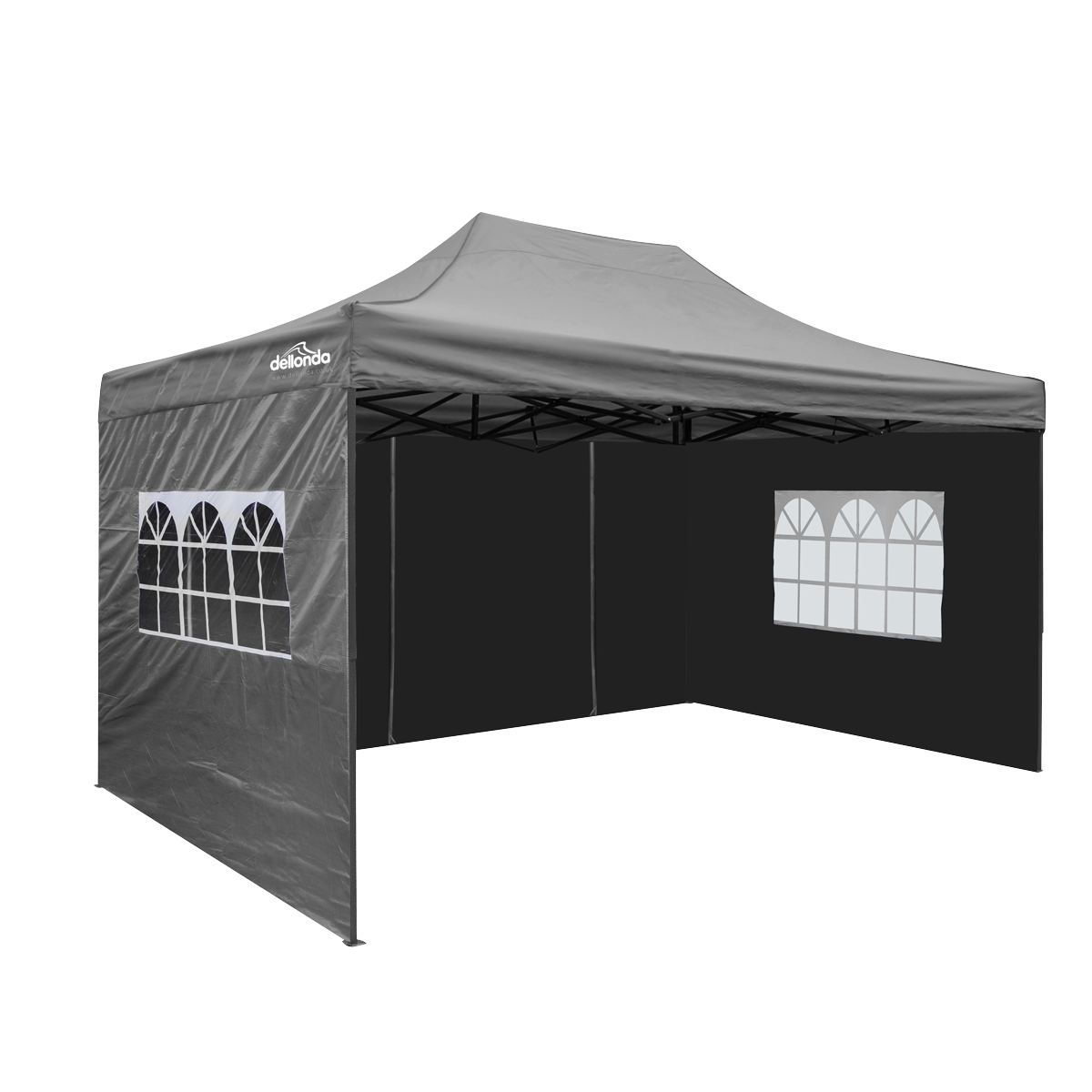 Dellonda Premium Pop-Up Gazebo & Side Walls
