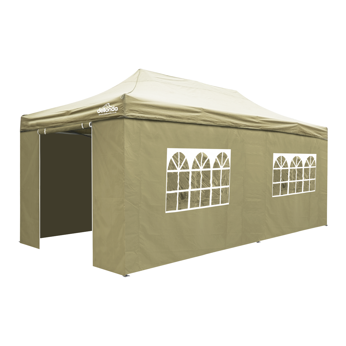 Dellonda Premium Pop-Up Gazebo & Side Walls