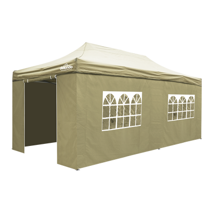 Dellonda Premium Pop-Up Gazebo & Side Walls