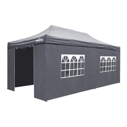 Dellonda Premium Pop-Up Gazebo & Side Walls