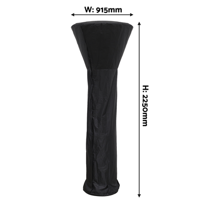 Dellonda Tower Patio Heater Cover, Heavy-Duty & Water Resistant