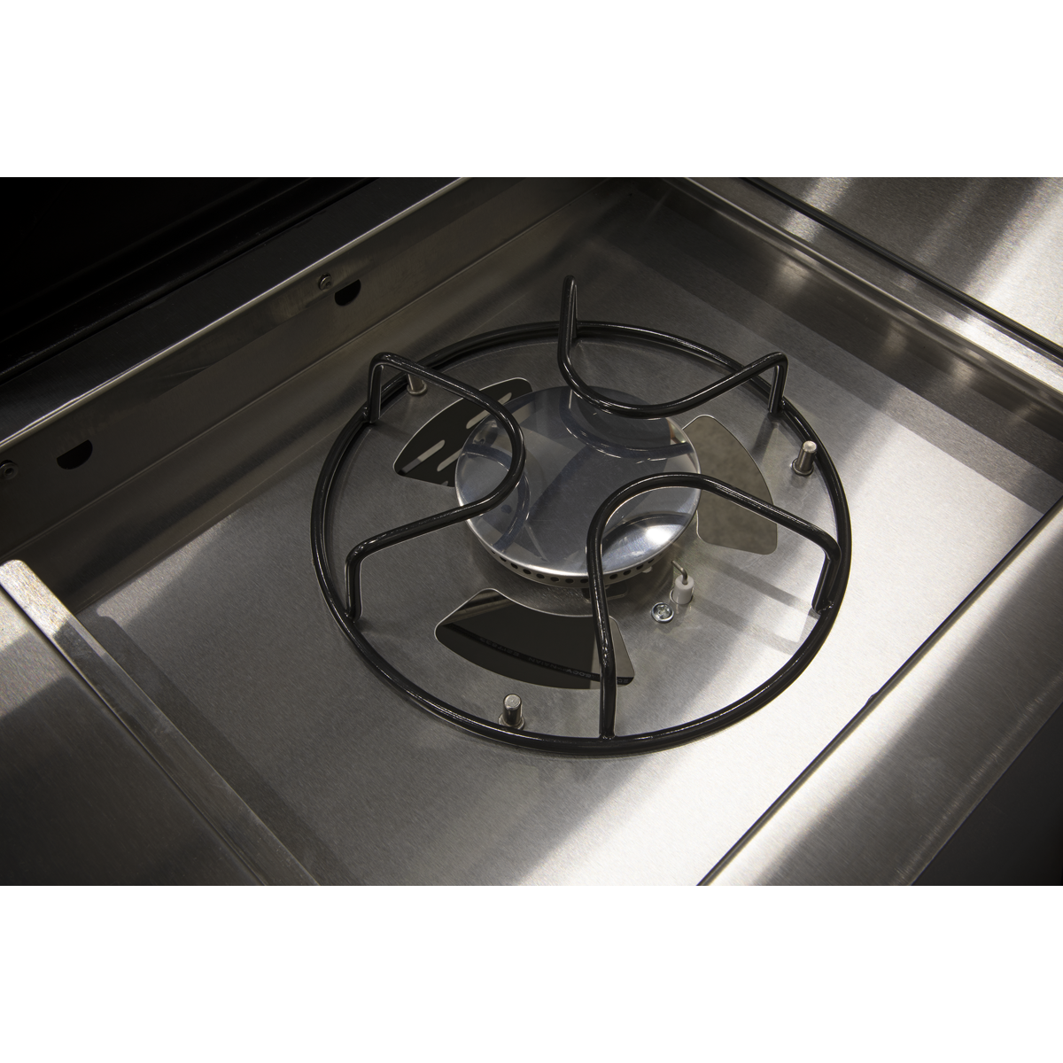 Dellonda 4+1 Burner Deluxe Gas BBQ Grill with Piezo Ignition & Thermometer - Stainless Steel