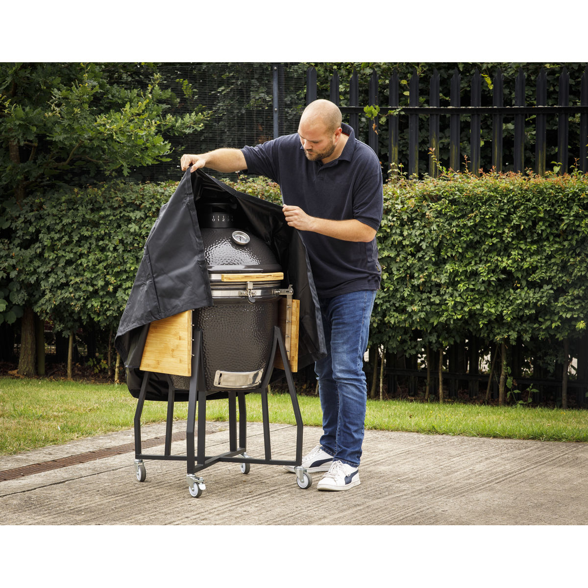Dellonda Water-Resistant Kamado BBQ Cover for DG159