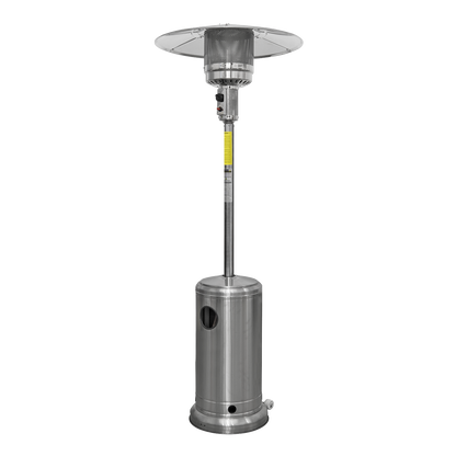 Dellonda Outdoor Garden Gas Patio Heater 13kW Commercial & Domestic Use, Stainless Steel
