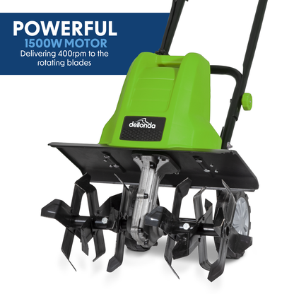 Dellonda Electric Tiller/Cultivator 1500W