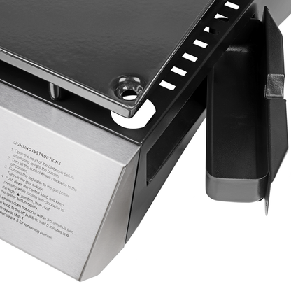 Dellonda 2 Burner Portable Gas Plancha