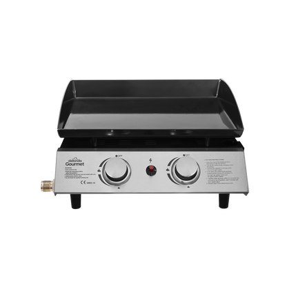Dellonda 2 Burner Portable Gas Plancha