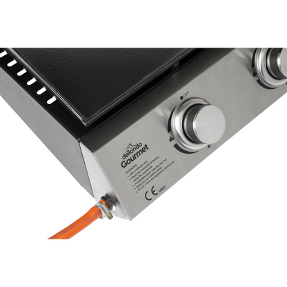 Dellonda 3 Burner Portable Gas Plancha